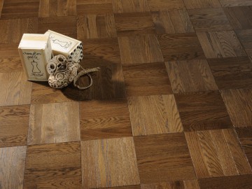 Oak Milk Chocolate - Uniblock Flooring Collection